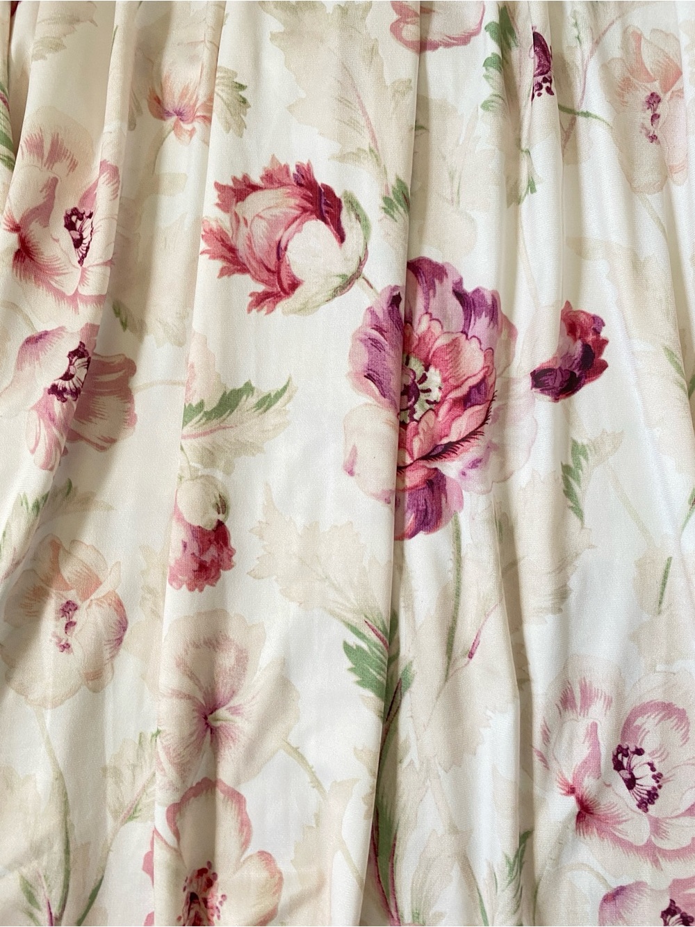 H&M NWOT Smocked Floral Maxi Dress | Boho Summer Wedding Guest | Size L - Picture 7 of 12